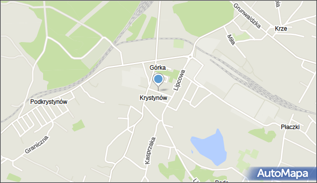 Trzebinia powiat chrzanowski, Bema Józefa, gen., mapa Trzebinia powiat chrzanowski