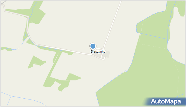 Bieczyno, Bieczynko, mapa Bieczyno