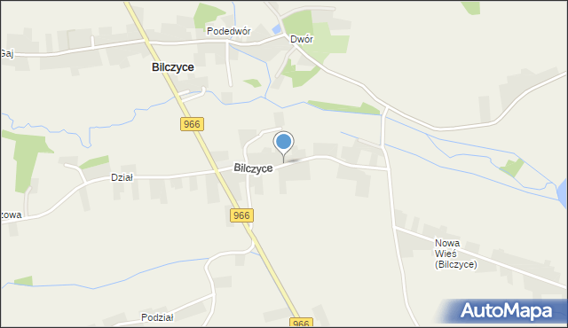 Bilczyce, Bilczyce, mapa Bilczyce