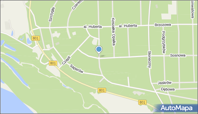 Osiedle Wilga, Biedronki, mapa Osiedle Wilga