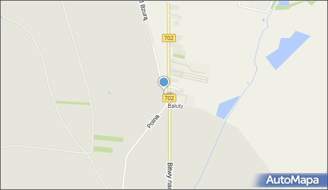 Piątek powiat łęczycki, Bitwy nad Bzurą, mapa Piątek powiat łęczycki