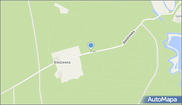 Bledzewka, Bledzewka, mapa Bledzewka