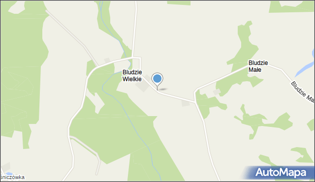 Bludzie Wielkie, Bludzie Wielkie, mapa Bludzie Wielkie