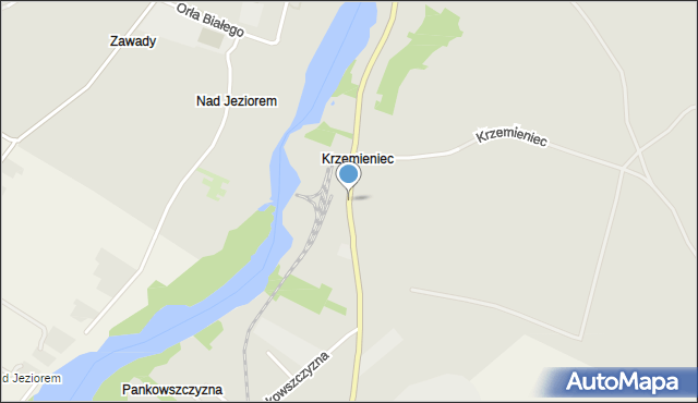 Iłża, Błazińska, mapa Iłża