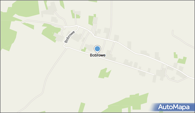Bobrowe, Bobrowe, mapa Bobrowe