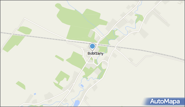 Bobrzany, Bobrzany, mapa Bobrzany