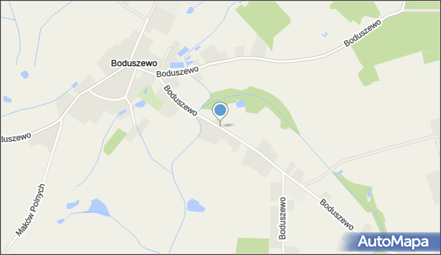 Boduszewo, Boduszewo, mapa Boduszewo