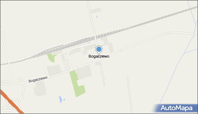 Bogaczewo gmina Elbląg, Bogaczewo, mapa Bogaczewo gmina Elbląg