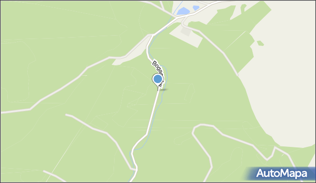 Bogaczów gmina Męcinka, Bogaczów, mapa Bogaczów gmina Męcinka