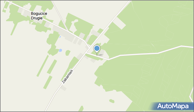 Bogucice Drugie, Bogucice Drugie, mapa Bogucice Drugie
