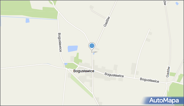 Bogusławice gmina Mycielin, Bogusławice, mapa Bogusławice gmina Mycielin