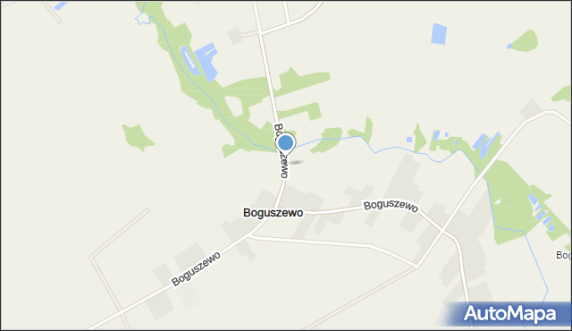 Boguszewo gmina Mońki, Boguszewo, mapa Boguszewo gmina Mońki