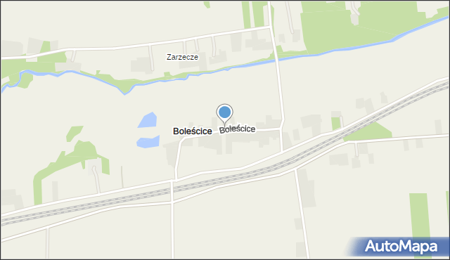 Boleścice, Boleścice, mapa Boleścice