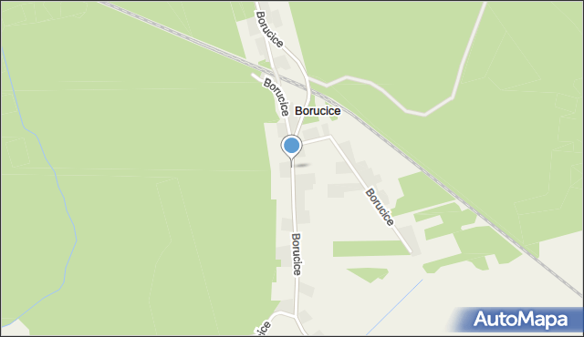 Borucice gmina Lubsza, Borucice, mapa Borucice gmina Lubsza