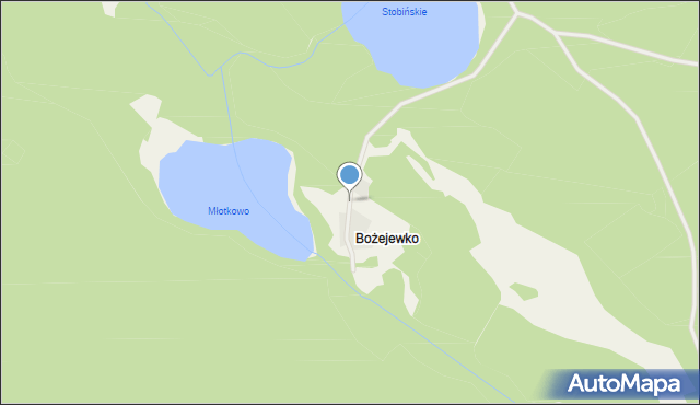 Bożejewko, Bożejewko, mapa Bożejewko