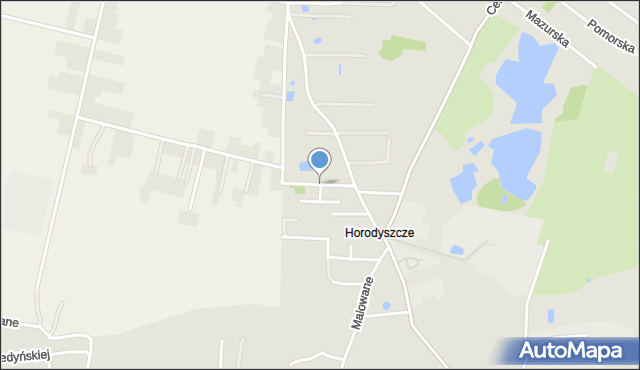 Chełm, Bogdanowicza Kazimierza, mapa Chełma