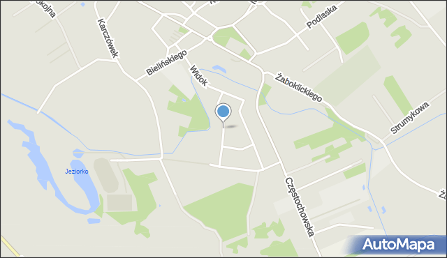 Karczew powiat otwocki, Bohaterów Powstania Styczniowego, mapa Karczew powiat otwocki