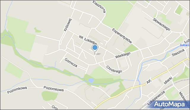 Lubań, Bolesława Śmiałego, mapa Lubań