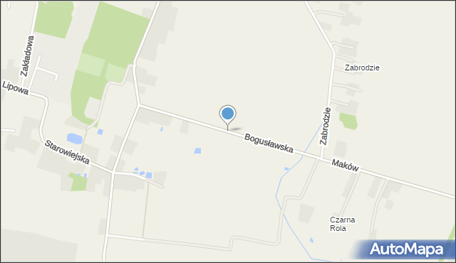 Maków gmina Skaryszew, Bogusławska, mapa Maków gmina Skaryszew