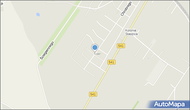 Sierpc, Bolesława II Śmiałego, mapa Sierpc