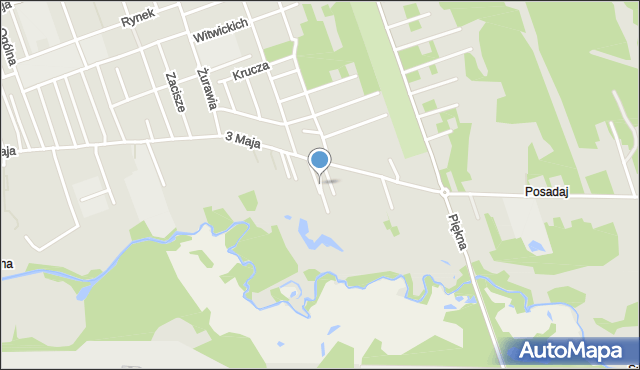 Skarżysko-Kamienna, Boczna, mapa Skarżysko-Kamienna