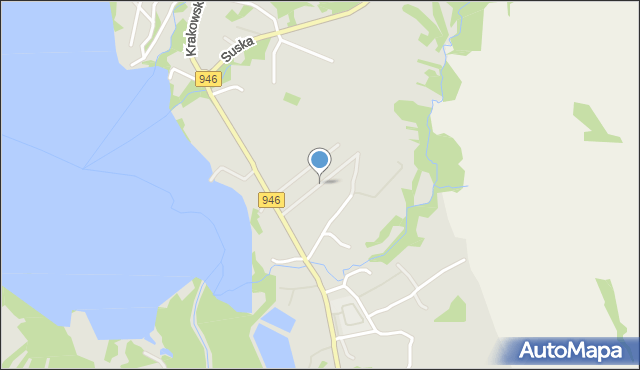 Żywiec, Bora-Komorowskiego Tadeusza, gen., mapa Żywiec