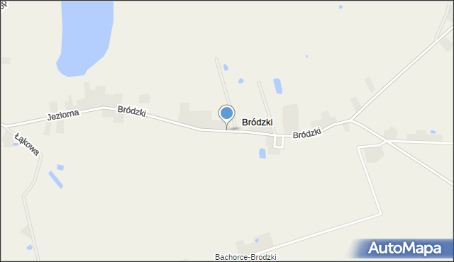 Bródzki, Bródzki, mapa Bródzki