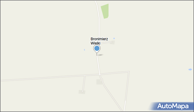 Bronimierz Wielki, Bronimierz Wielki, mapa Bronimierz Wielki