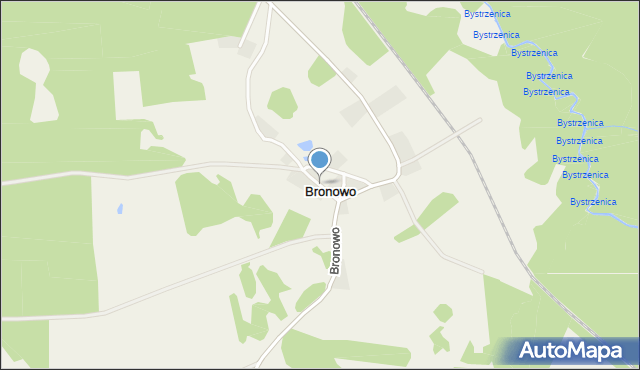 Bronowo gmina Kępice, Bronowo, mapa Bronowo gmina Kępice