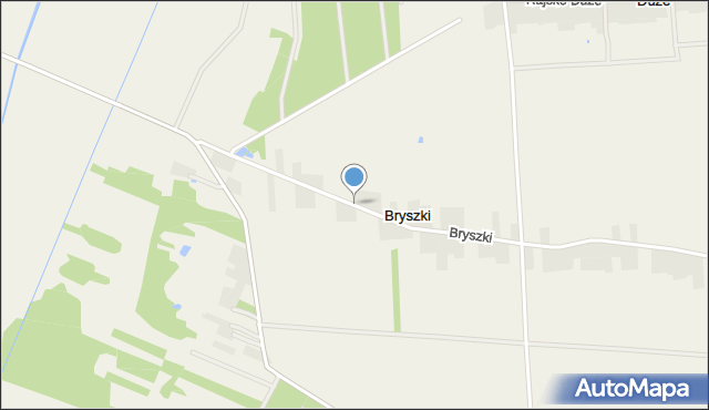 Bryszki, Bryszki, mapa Bryszki