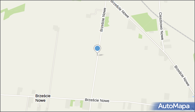 Brzeście Nowe, Brzeście Nowe, mapa Brzeście Nowe