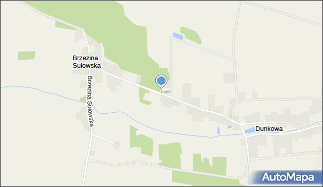 Brzezina Sułowska, Brzezina Sułowska, mapa Brzezina Sułowska