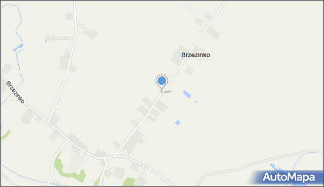 Brzezinko, Brzezinko, mapa Brzezinko