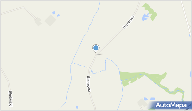 Brzozowo gmina Węgorzewo, Brzozowo, mapa Brzozowo gmina Węgorzewo