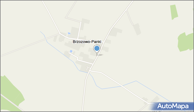 Brzozowo-Panki, Brzozowo-Panki, mapa Brzozowo-Panki