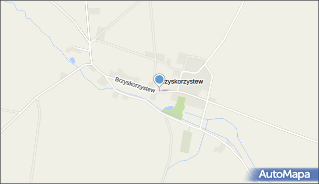 Brzyskorzystew, Brzyskorzystew, mapa Brzyskorzystew