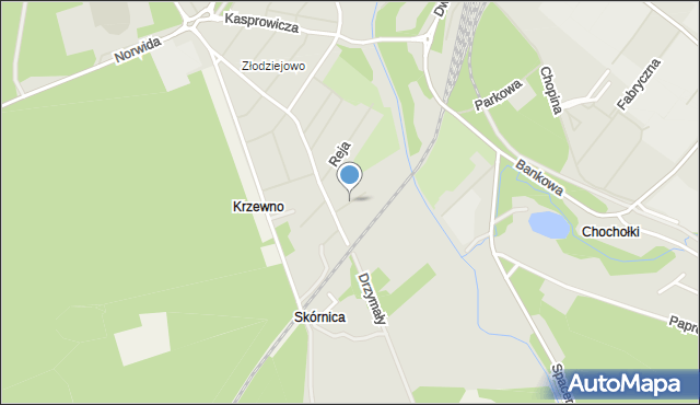 Goleniów, Brzechwy Jana, mapa Goleniów