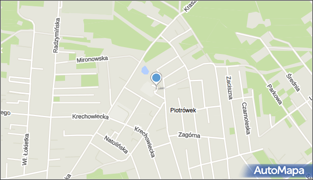 Kobyłka, Brzechwy Jana, mapa Kobyłka