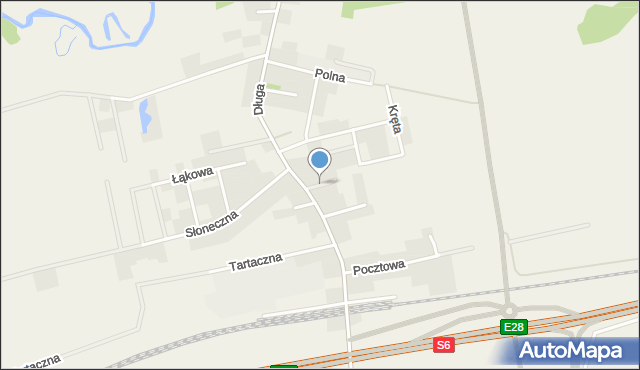 Łęczyce powiat wejherowski, Brzozowa, mapa Łęczyce powiat wejherowski
