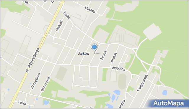 Marki powiat wołomiński, Broniewskiego Władysława, mapa Marki powiat wołomiński