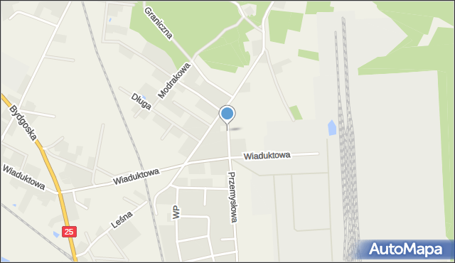 Nowa Wieś Wielka powiat bydgoski, Brzozowa, mapa Nowa Wieś Wielka powiat bydgoski