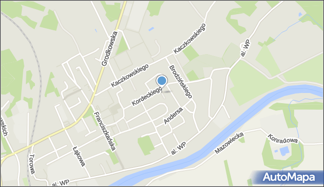 Nysa, Brata Bochnigha Gotfryda, mapa Nysy