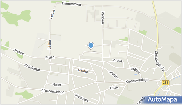 Podbrzezie Dolne, Brzechwy Jana, mapa Podbrzezie Dolne