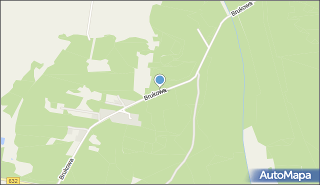 Stanisławów Pierwszy gmina Nieporęt, Brukowa, mapa Stanisławów Pierwszy gmina Nieporęt