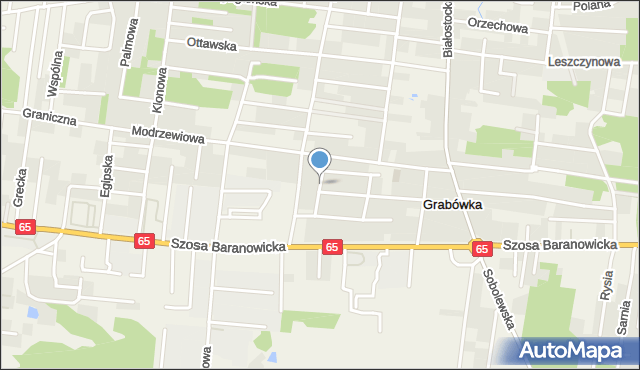 Zaścianki gmina Grabówka, Brzozowa, mapa Zaścianki gmina Grabówka