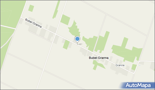 Bubel-Granna, Bubel-Granna, mapa Bubel-Granna