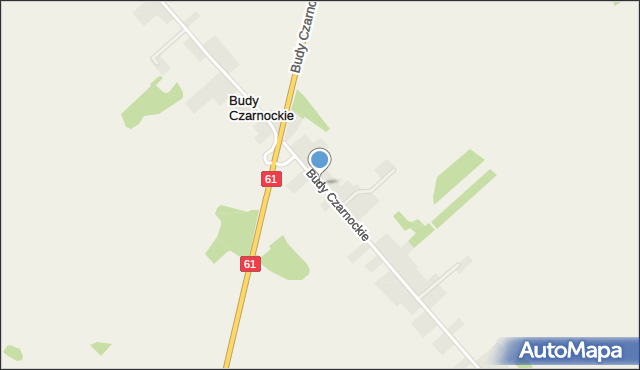 Budy Czarnockie, Budy Czarnockie, mapa Budy Czarnockie