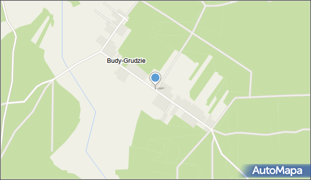 Budy-Grudzie, Budy-Grudzie, mapa Budy-Grudzie
