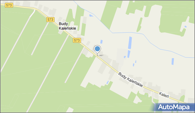 Budy Kaleńskie, Budy Kaleńskie, mapa Budy Kaleńskie