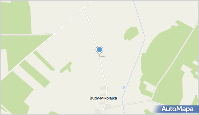 Budy-Mikołajka, Budy-Mikołajka, mapa Budy-Mikołajka